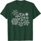 Snowflake Snowfall Snow Winter Fun T-Shirt - T-Shirt | Forest