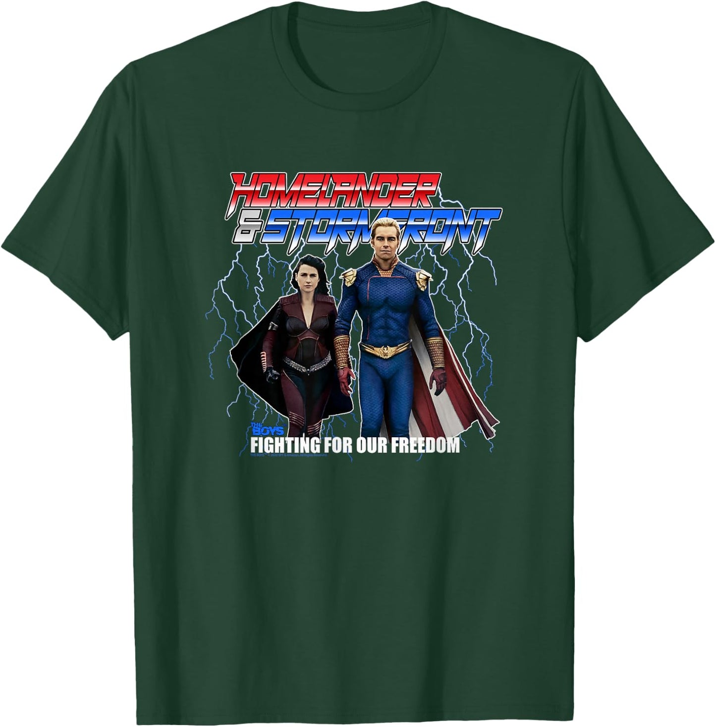 The Boys Homelander & Stormfront T-Shirt - T-Shirt | Forest