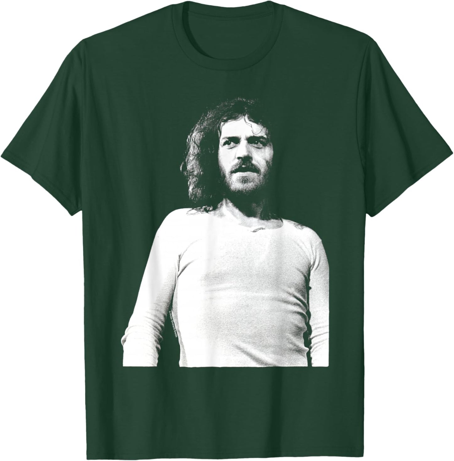 Singer Joe Cocker Live Shot Black And White By Everard Smith T-Shirt - T-Shirt | Forest
