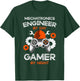 Mechatronics Engineer By Day Gamer By Night Engineering Gift T-Shirt - T-Shirt | Forest