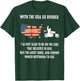 Bigfoot Biker With The USA So Divided (on back) T-Shirt - T-Shirt | Forest