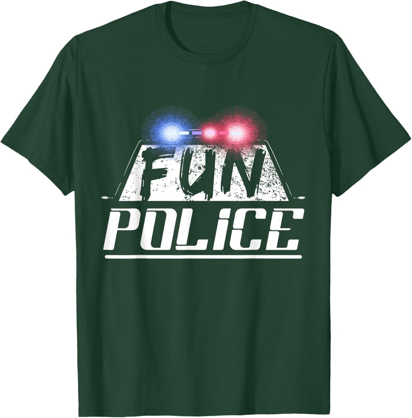 Dance Chaperone Fun Police for Dancing Sheriff State Cop T-Shirt - T-Shirt | Forest