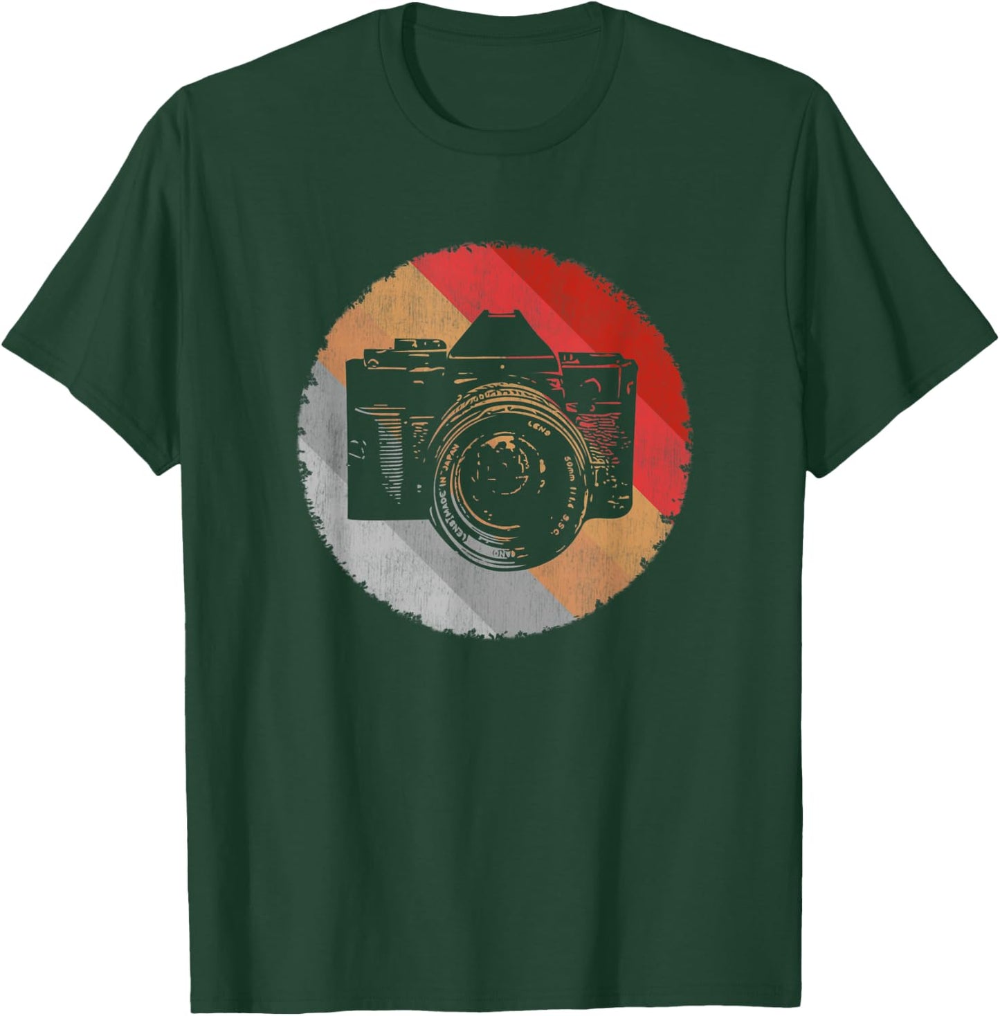 Vintage Camera 35mm film for photographer T-Shirt - T-Shirt | Forest