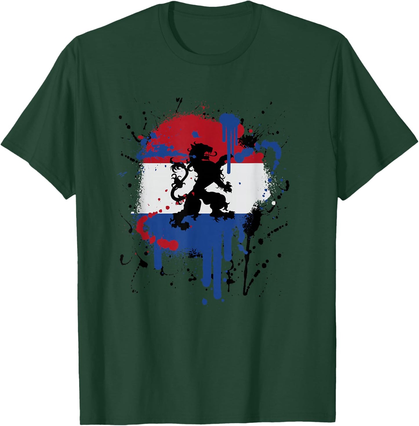 Kings Day Netherlands Holland Dutch Flag, Koningsdag T-Shirt - T-Shirt | Forest