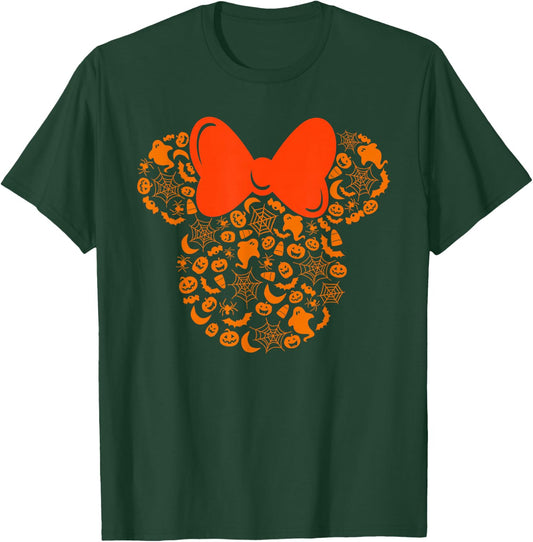 Disney Minnie Mouse Halloween Silhouette T-Shirt - T-Shirt | Forest