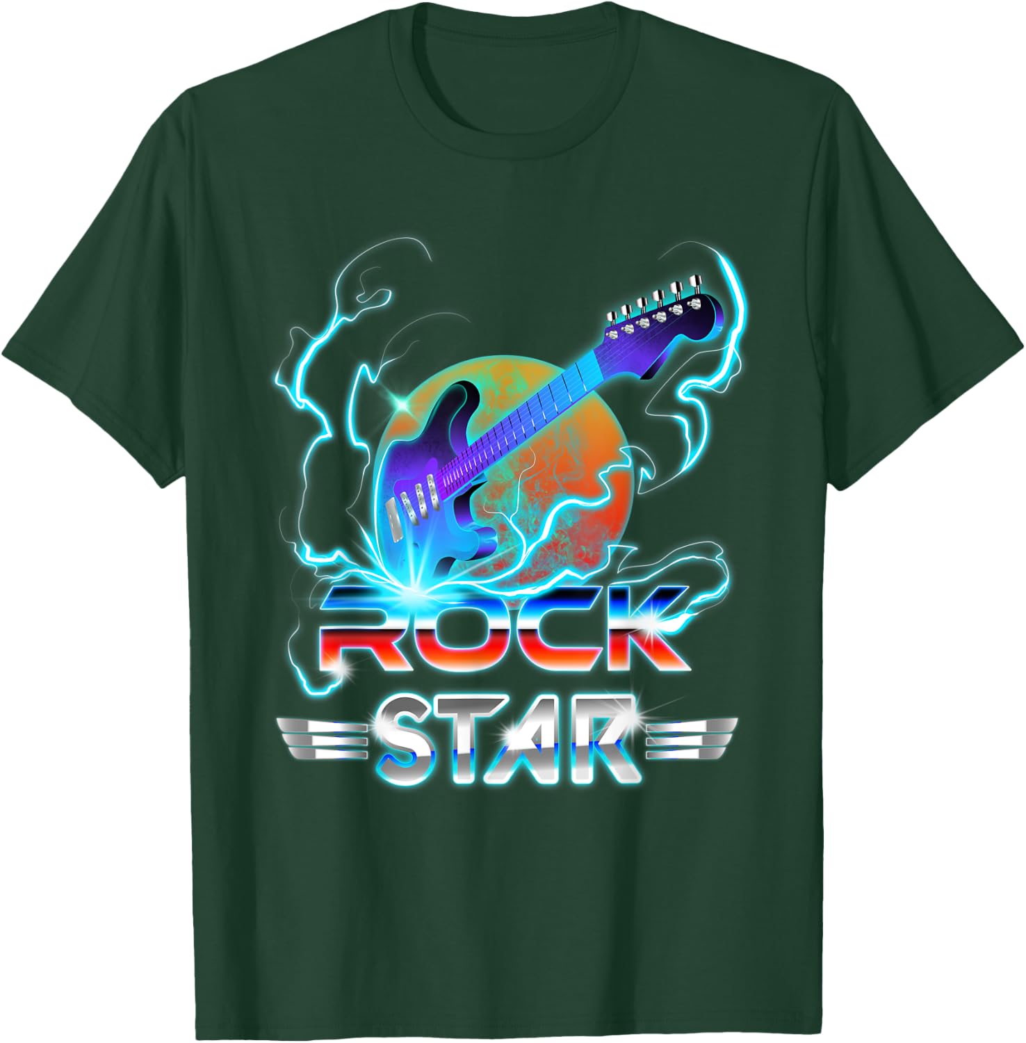 Rock Star Gift T-Shirt - T-Shirt | Forest