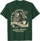 Death before Decaf | Funny Coffee Reaper Vintage T-Shirt - T-Shirt | Forest