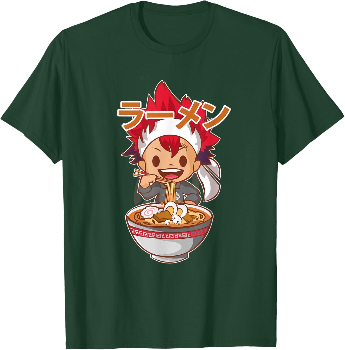 Ramen Food Wars Anime T-Shirt - T-Shirt | Forest