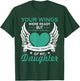 My Heart was Not in Loving Memory Missing Daughter in Heaven T-Shirt - T-Shirt | Forest