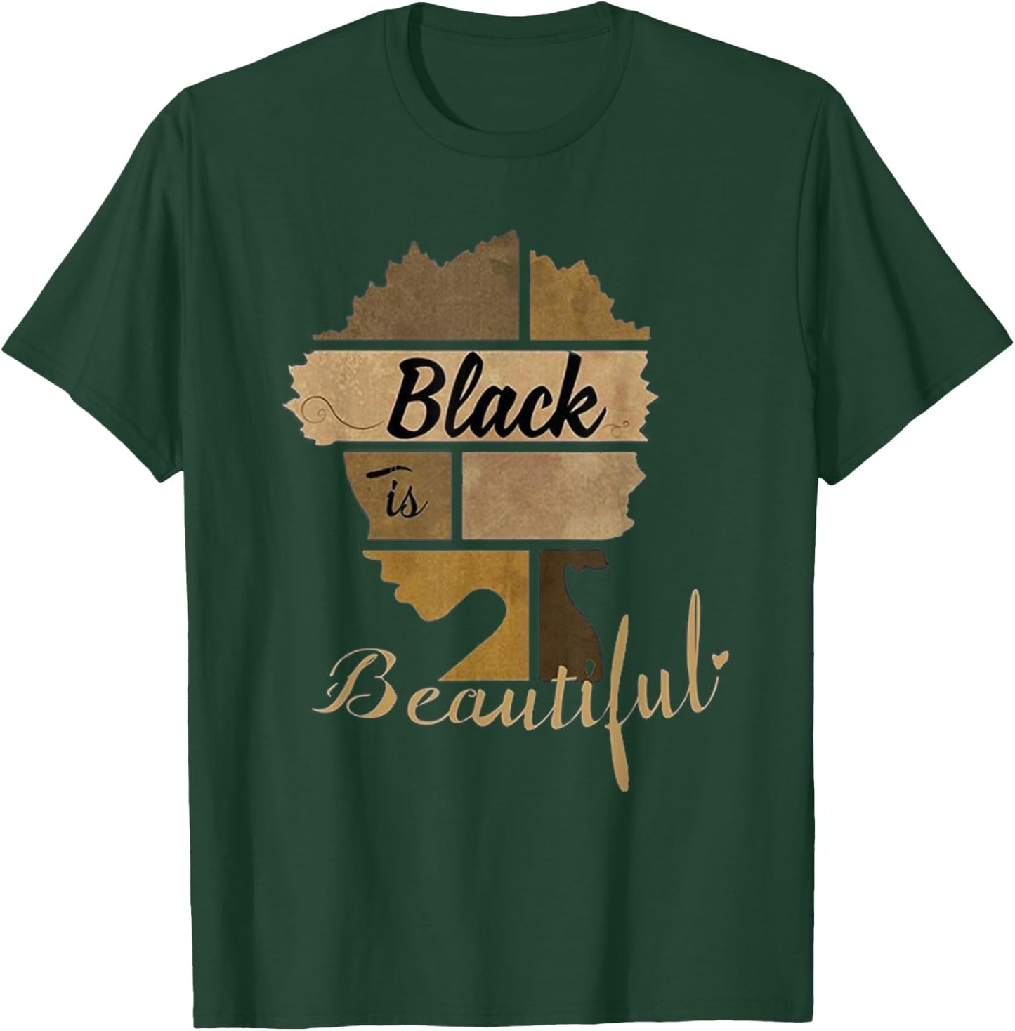 Black shirt, Queen t shirt, black history shirt, black T-Shirt - T-Shirt | Forest