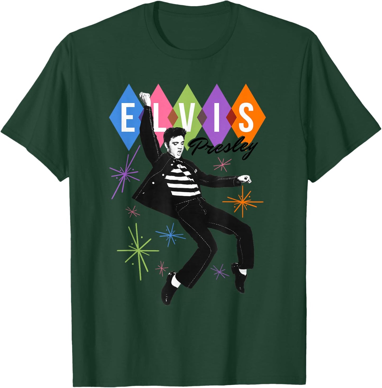 Elvis Presley Official Dancing Star T-Shirt - T-Shirt | Forest