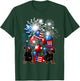 Vintage Retro Dachshund American Flag 4th Of July Dog Lover T-Shirt - T-Shirt | Forest