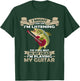 Fish Playing Acoustic Guitar Musical Fans Band Lover T-Shirt - T-Shirt | Forest