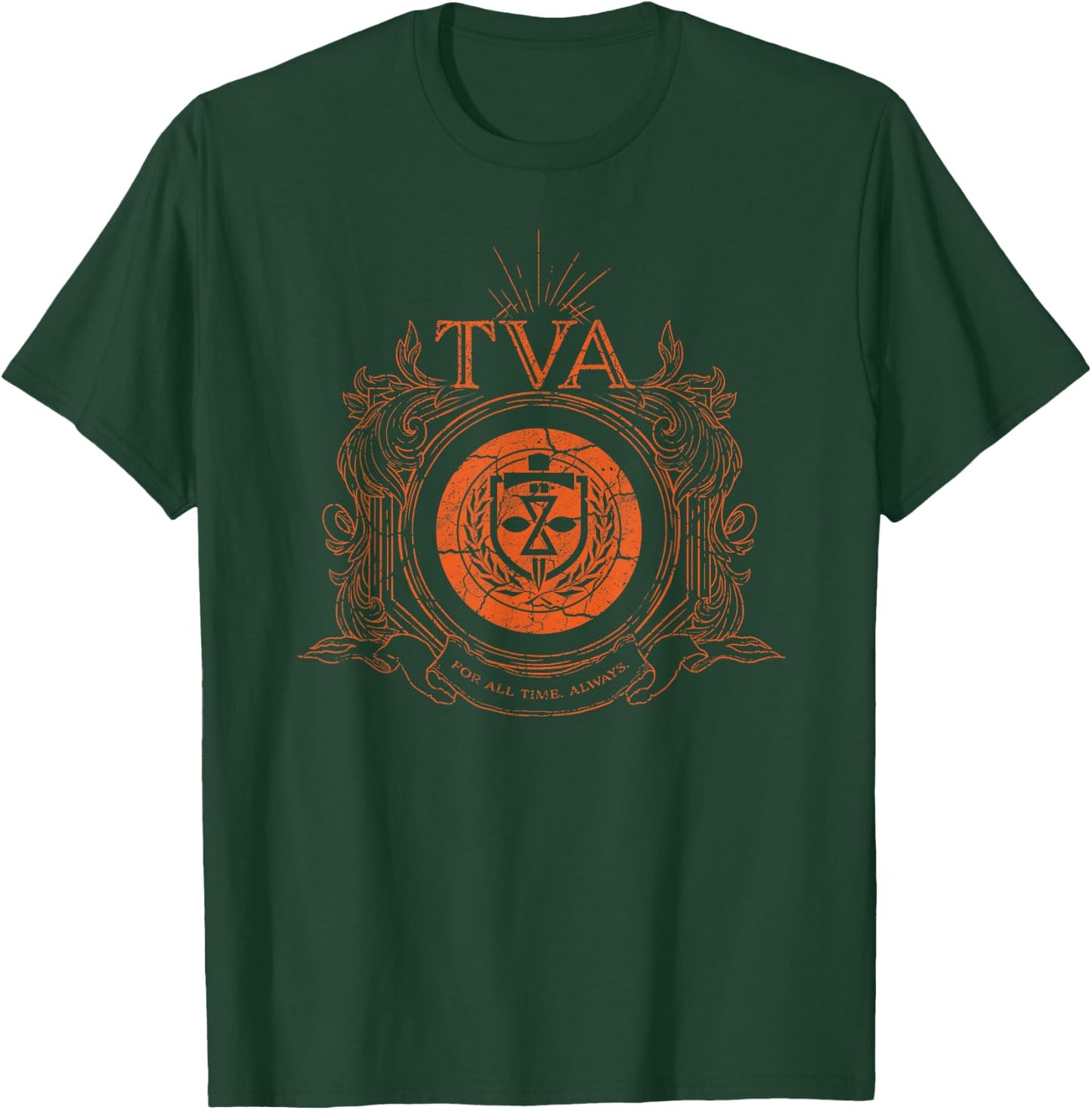 Marvel Loki Time Variance Authority TVA Badge T-Shirt - T-Shirt | Forest