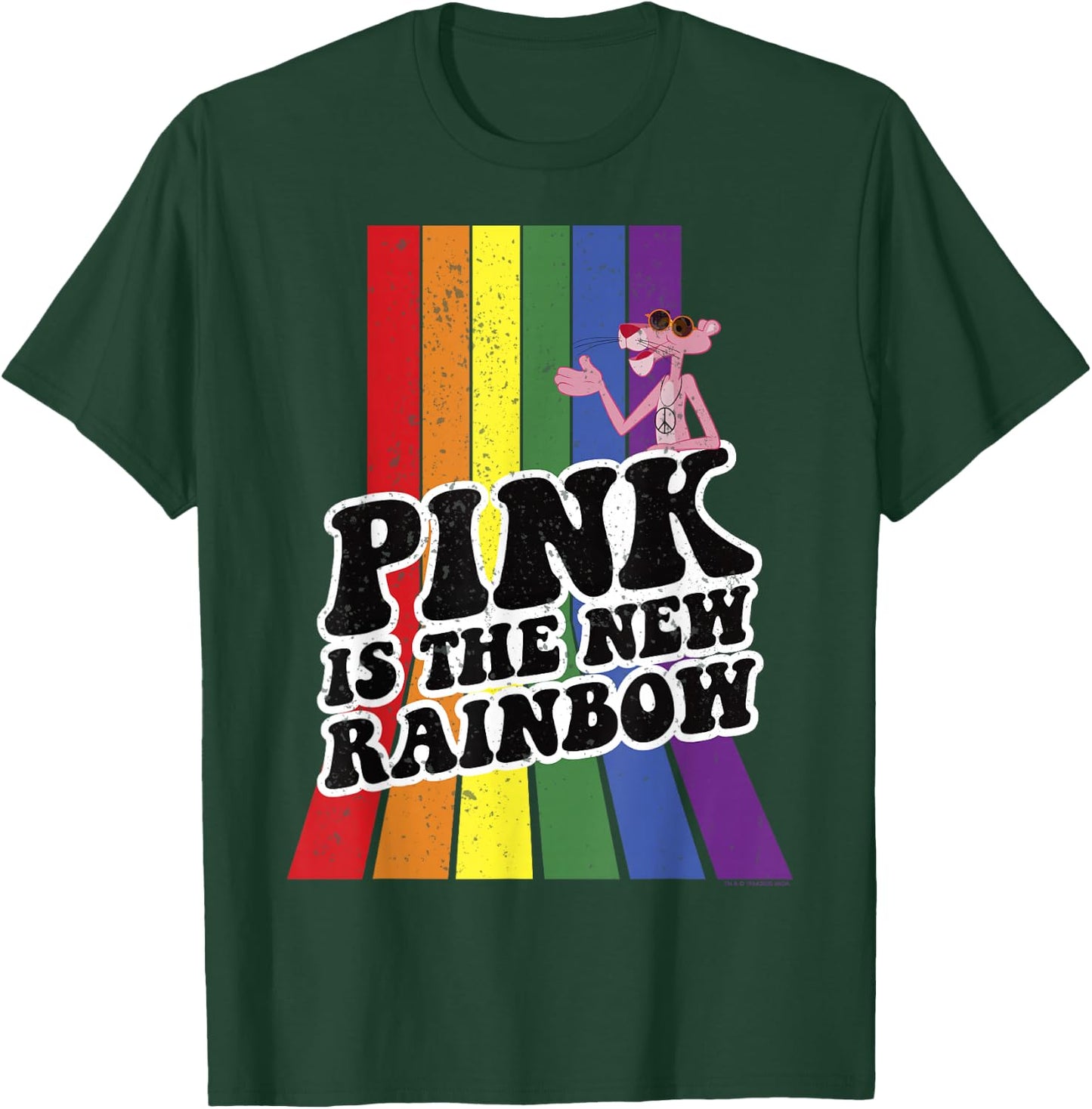 The Pink Panther Pink Is The New Rainbow T-Shirt - T-Shirt | Forest