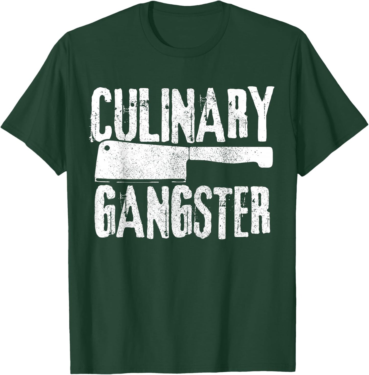 Koch Culinary Gangster Cooking Chef Funny Gift T-Shirt - T-Shirt | Forest
