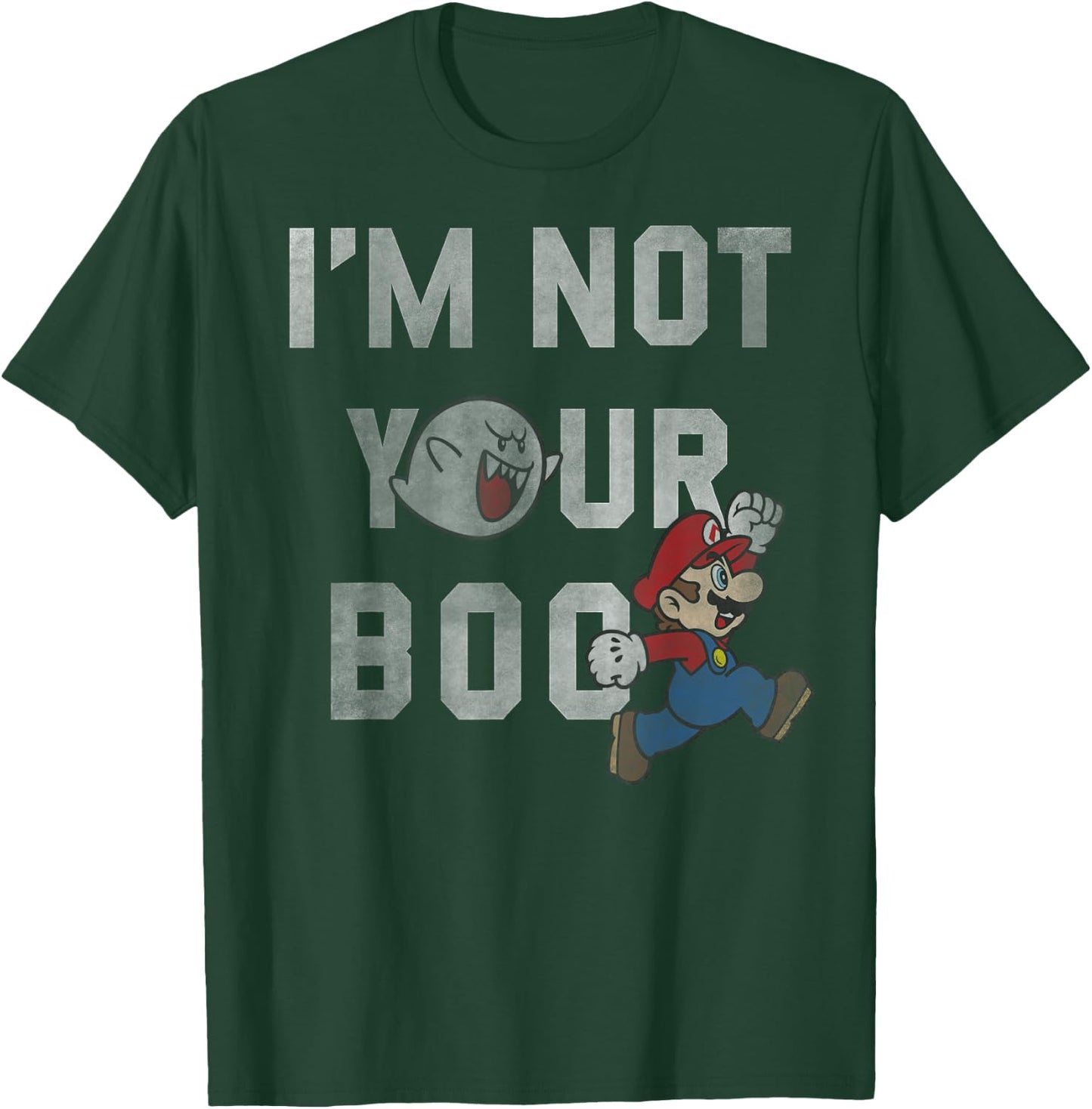 Super Mario I'm Not Your Boo T-Shirt - T-Shirt | Forest