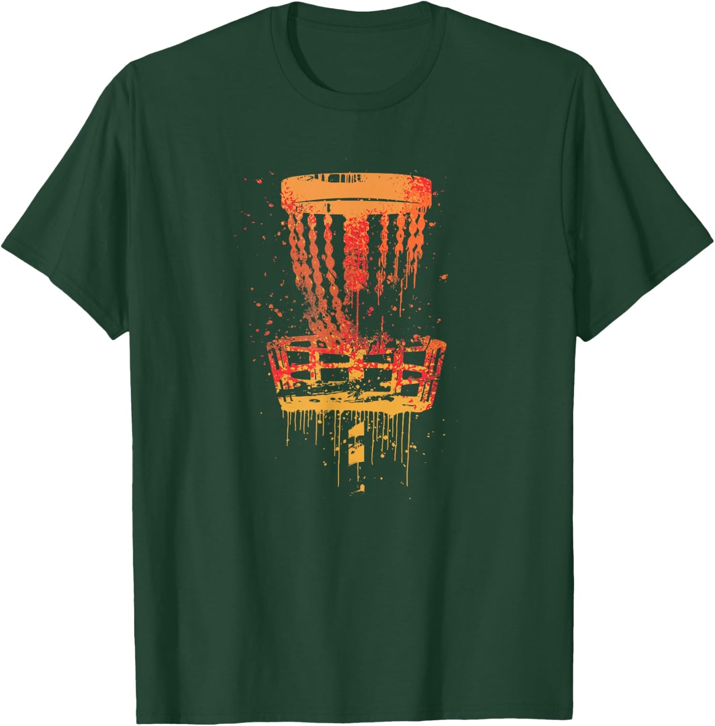 Retro Disc Golf Frolf - Vintage Frisbee Golf T-Shirt - T-Shirt | Forest