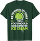 Funny If You Wanted A Soft Serve For Tennis Fans Tennis T-Shirt - T-Shirt | Forest