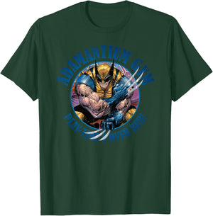Marvel X-Men Wolverine Adamantium Gym T-Shirt - T-Shirt | Forest