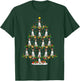 Xmas Tree Lighting Santa English Pointer Dog Christmas T-Shirt - T-Shirt | Forest
