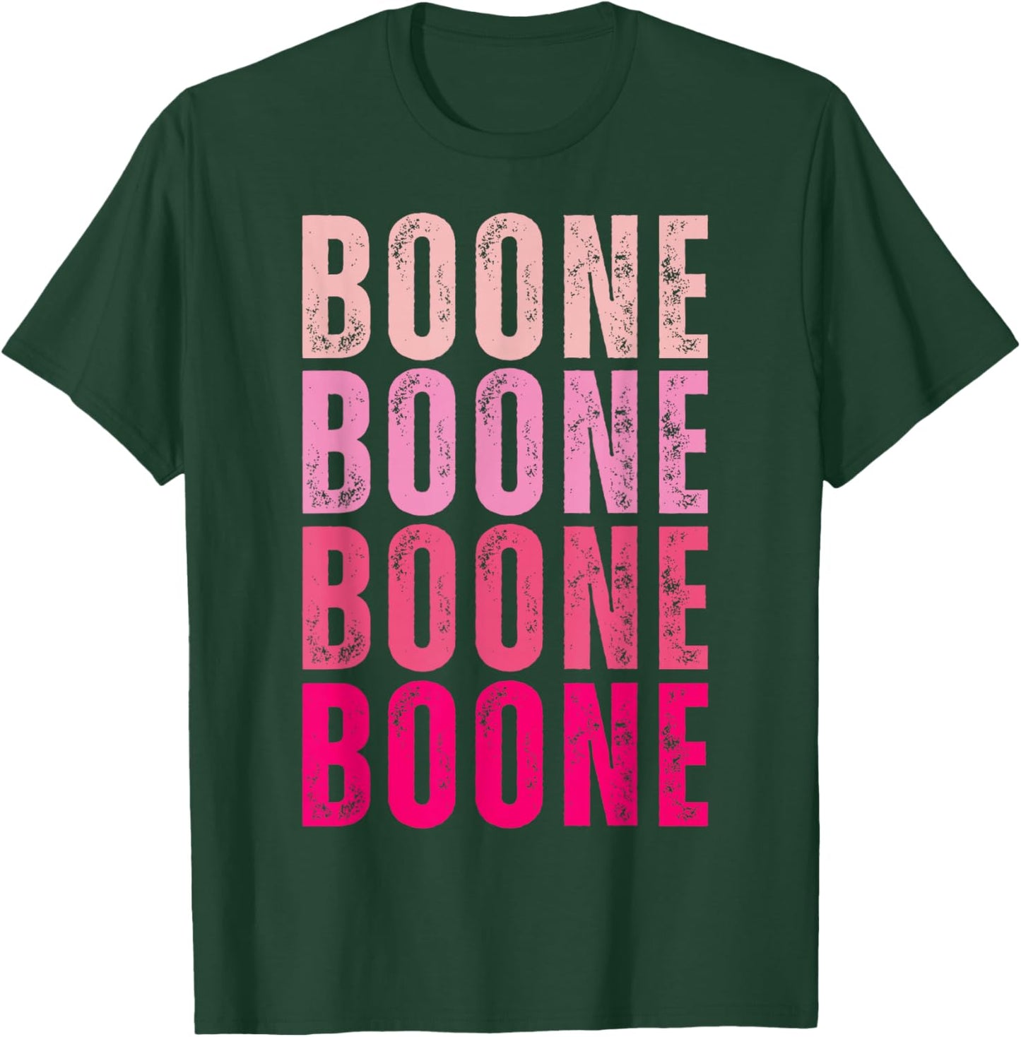 Boone Personalized Name I Love Boone Vintage T-Shirt - T-Shirt | Forest