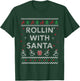 Handicap Wheelchair Design Funny Ugly Christmas T-Shirt - T-Shirt | Forest