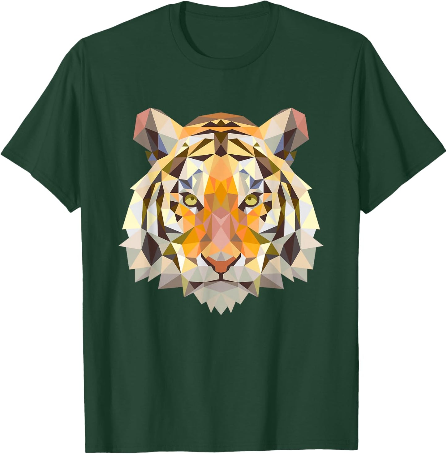 Tiger Face Wild Animal Tiger Small T-Shirt - T-Shirt | Forest