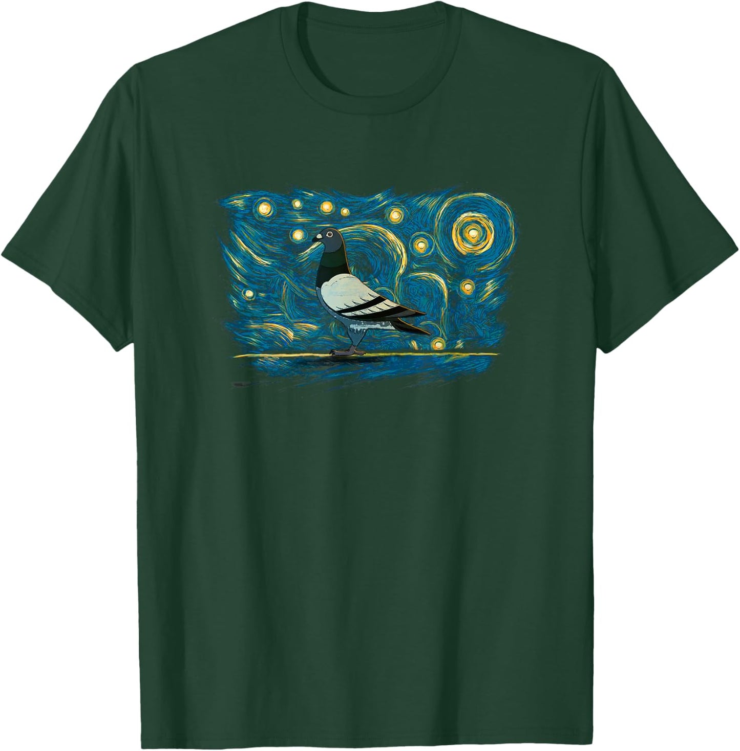 Retro Vintage Style Pigeon T-Shirt - T-Shirt | Forest