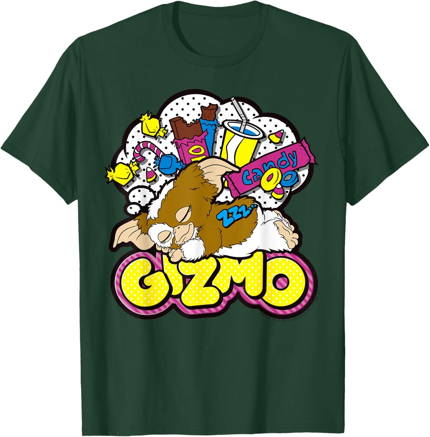 Gremlins Gizmo Candy Pop Art T-Shirt - T-Shirt | Forest