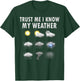 Meteorology Meteorologist Shirt Trust Me I Know My Weather T-Shirt - T-Shirt | Forest
