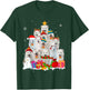 Funny Samoyed Christmas Tree Pet Dog Lover Gift T-Shirt - T-Shirt | Forest