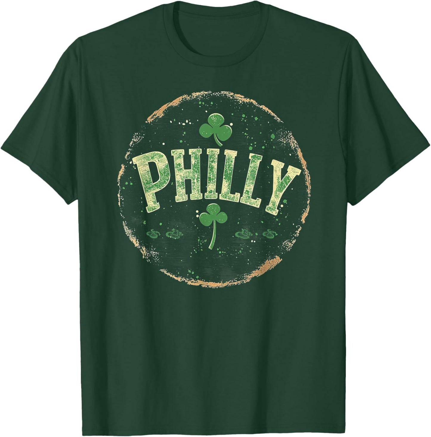 Philly Philadelphia - Irish St. Patrick's Day Saint Paddy's T-Shirt - T-Shirt | Forest