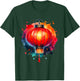 Chinese Lantern Festival Sky Lanterns T-Shirt - T-Shirt | Forest