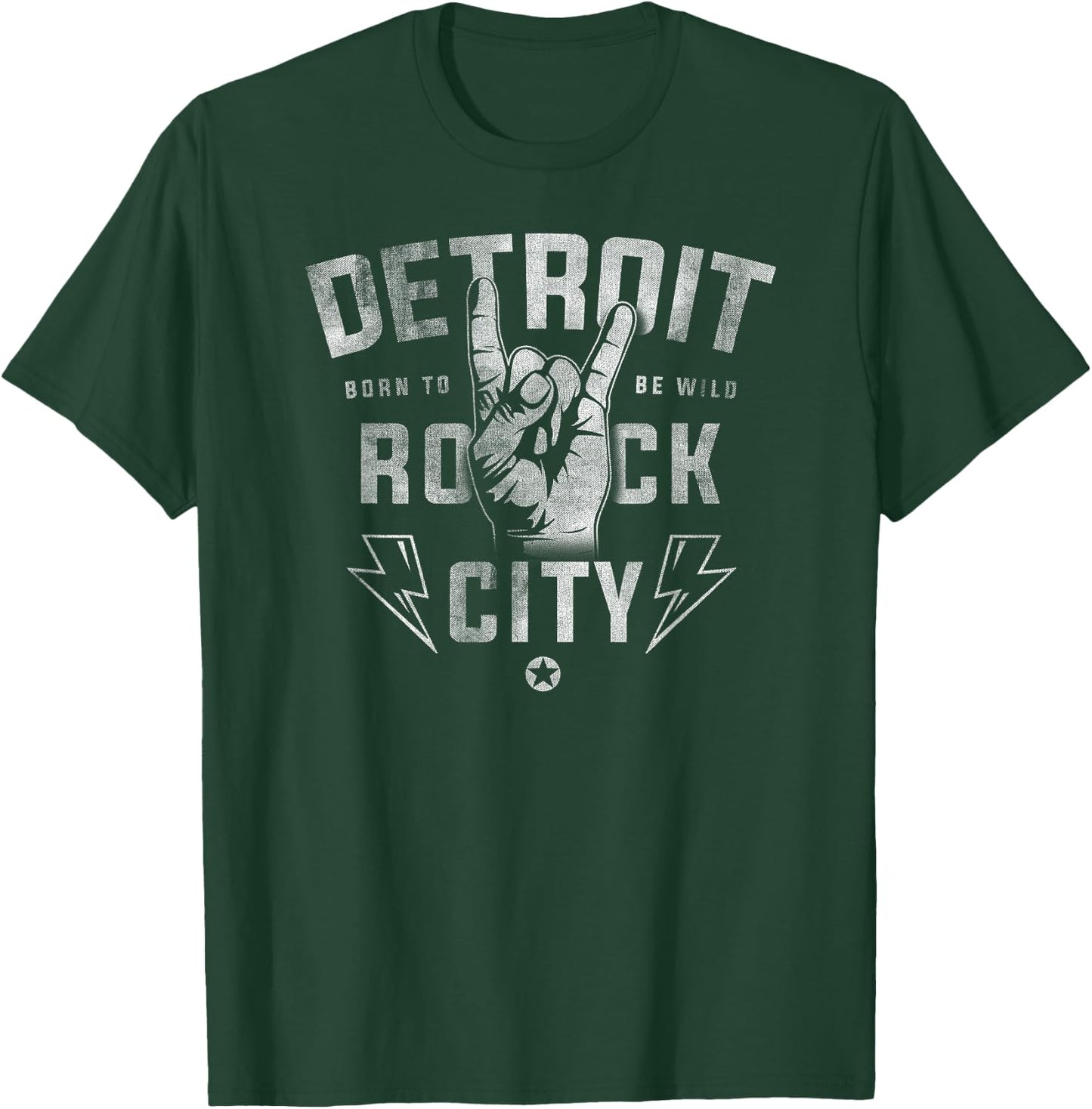 Detroit City Style Apparel women - Detroit Rock City T-Shirt - T-Shirt | Forest