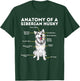 Anatomy of A Siberian Husky - Funny Sibe Owner Dog Lover Women Girls Kids T-Shirt - T-Shirt | Forest