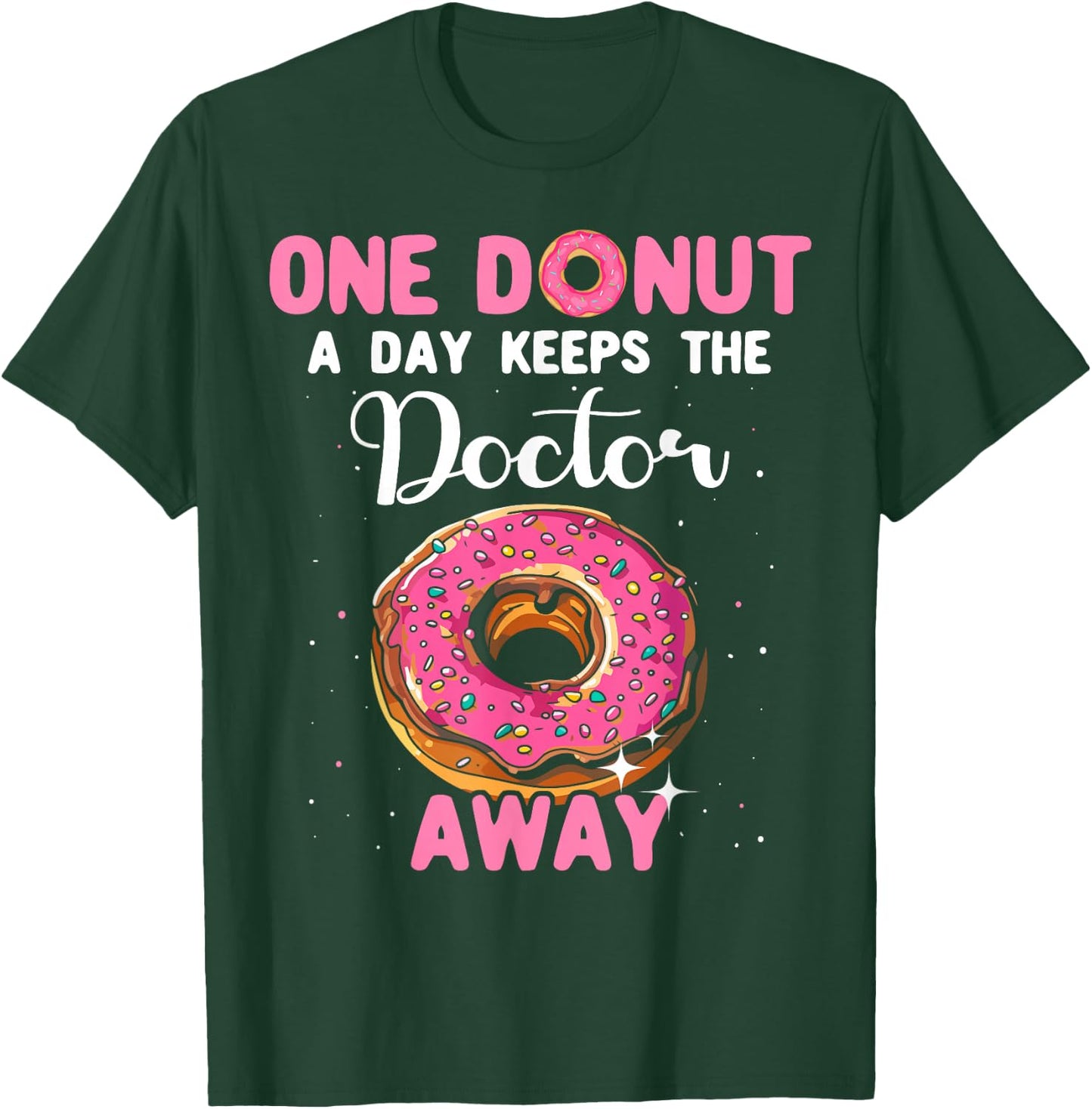 Donut Costume Women Baking Donuts Men Donut T-Shirt - T-Shirt | Forest