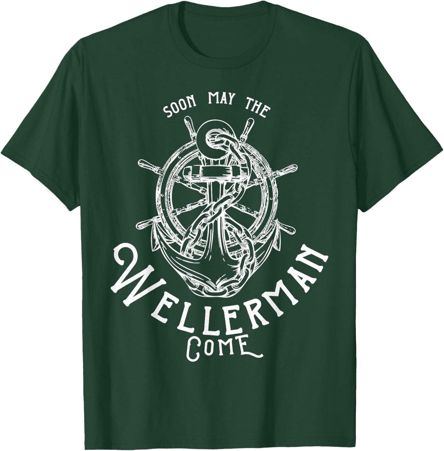 Wellerman Sea Shanty T-Shirt - T-Shirt | Forest