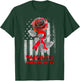 Rose Flower Vasculitis Awareness Ribbon T-Shirt - T-Shirt | Forest