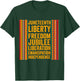 Juneteenth Freedom Day Jubilee Day June 19 Black History T-Shirt - T-Shirt | Forest
