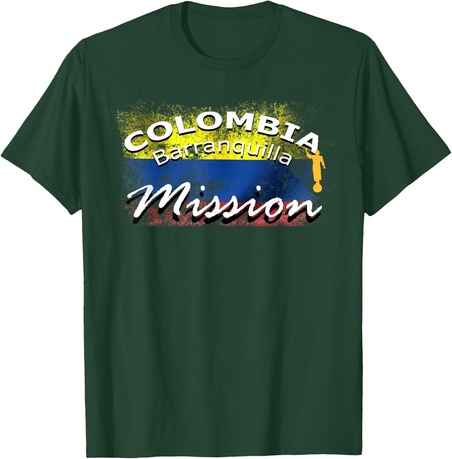 Colombia Barranquilla Mormon LDS Mission Missionary Gift T-Shirt - T-Shirt | Forest