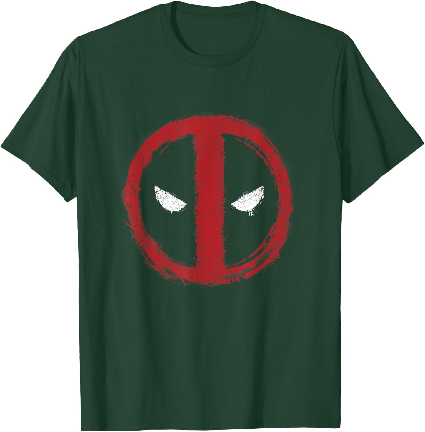 Marvel Deadpool Simple Painted Logo T-Shirt - T-Shirt | Forest