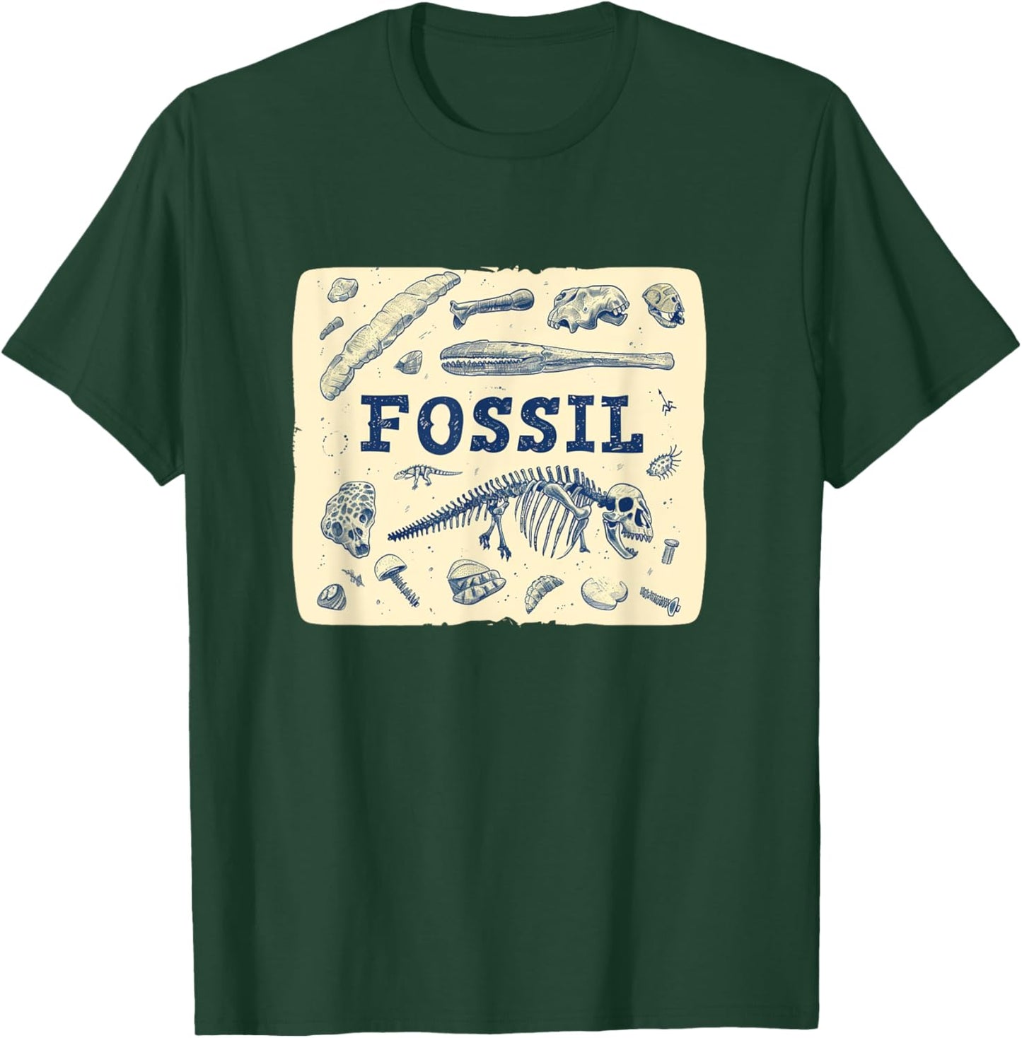Cool Archaeology Equipment for Fossil Lovers T-Shirt - T-Shirt | Forest