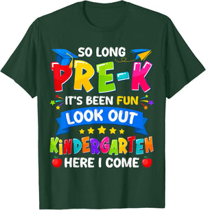 Pre-k Preschool Graduation T-Shirt - T-Shirt | Forest