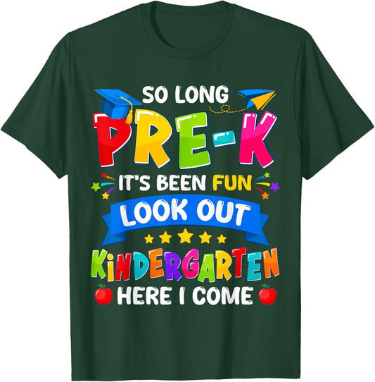 Pre-k Preschool Graduation T-Shirt - T-Shirt | Forest