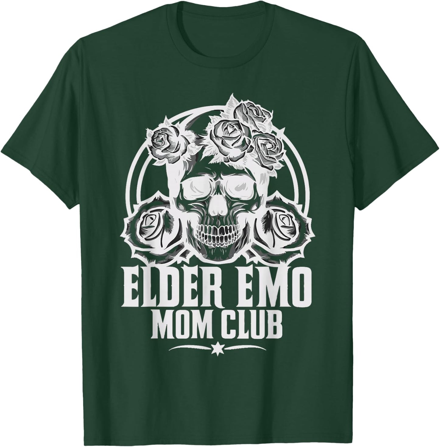 Elder Emo Mom Club Emo Lifestyle Emo Music Goth Subculture T-Shirt - T-Shirt | Forest