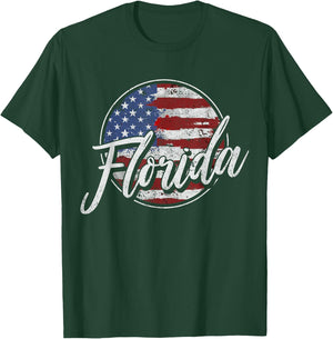 Florida Vintage T-Shirt - T-Shirt | Forest