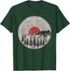 Wildlife Trees Outdoors Nature Retro Forest T-Shirt - T-Shirt | Forest