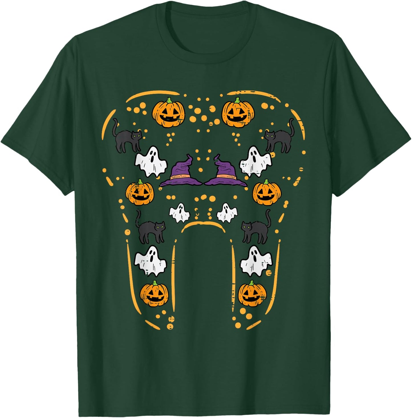 Halloween Tooth Dentist Teeth Dental Fall Costume Women Men T-Shirt - T-Shirt | Forest