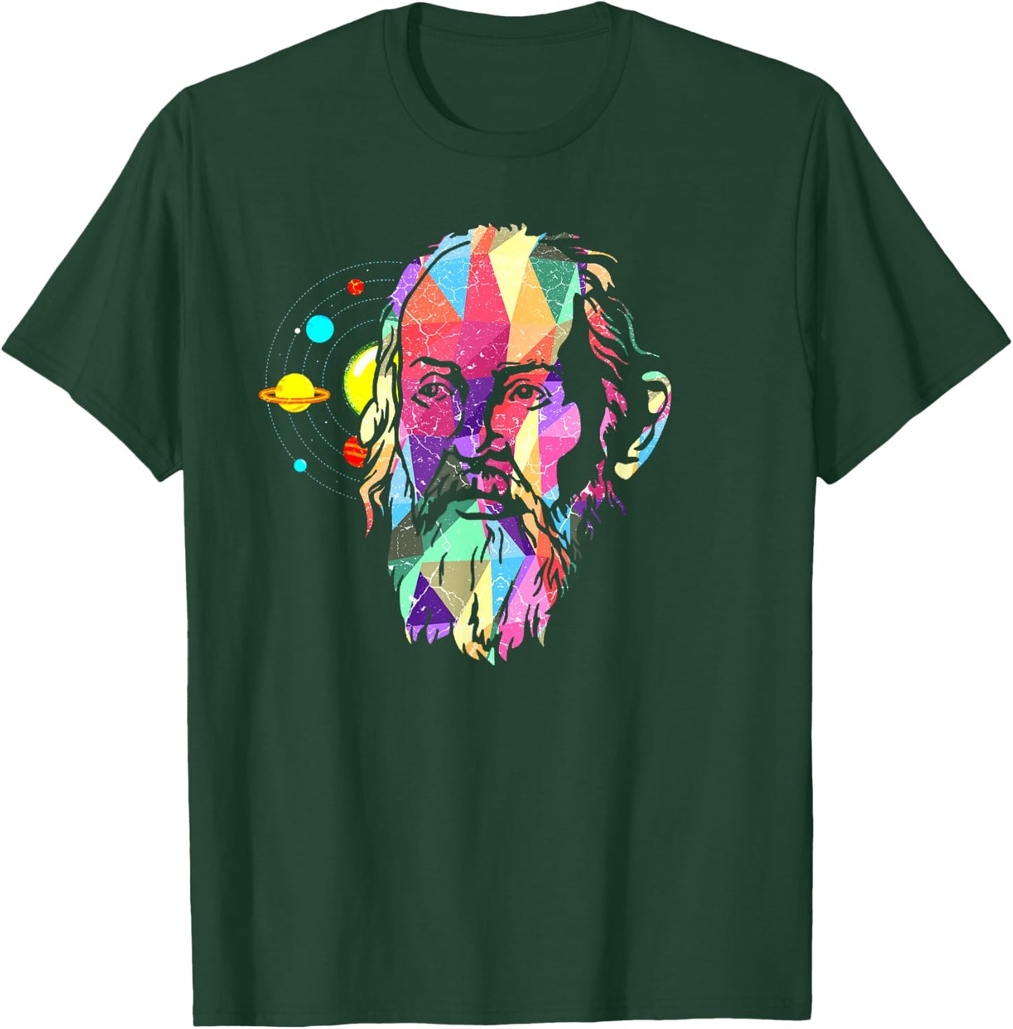 Galileo Galilei Physicist Physics Study Astronomy Gift T-Shirt - T-Shirt | Forest